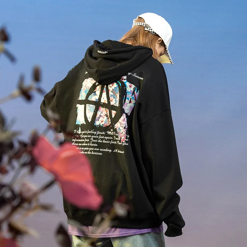 Athief Hooded Loose Fit Regular Sweatshirt Unisex-7