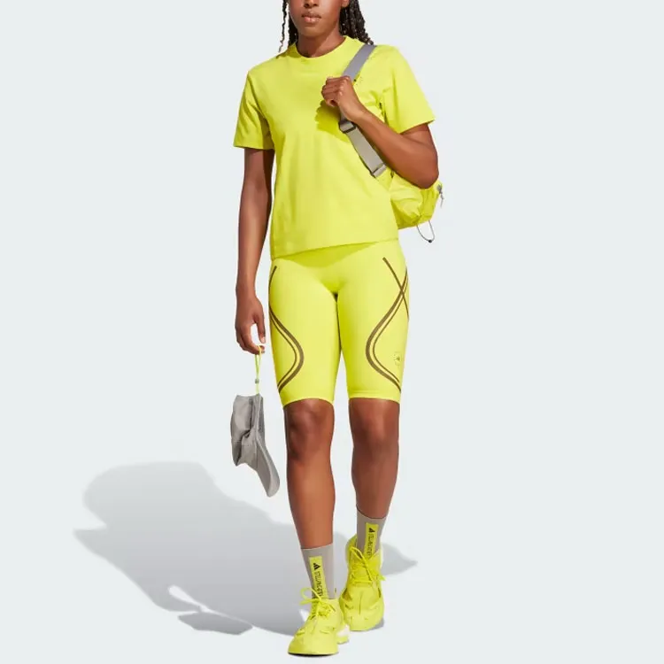 Stella Mccartney X Adidas Sports Shorts Women's Yellow-3
