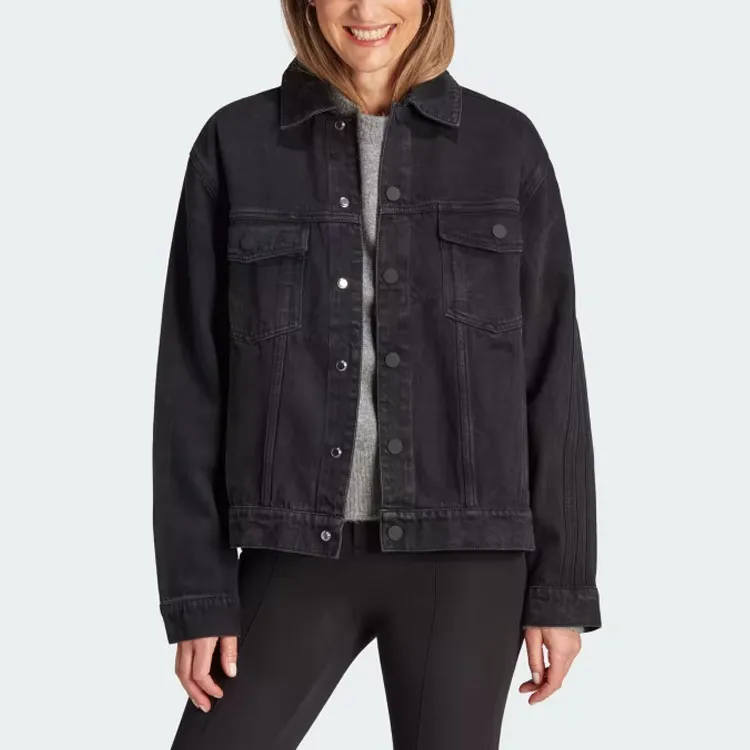 Adidas KSENIASCHNAIDER Denim Jackets Women's Black-2