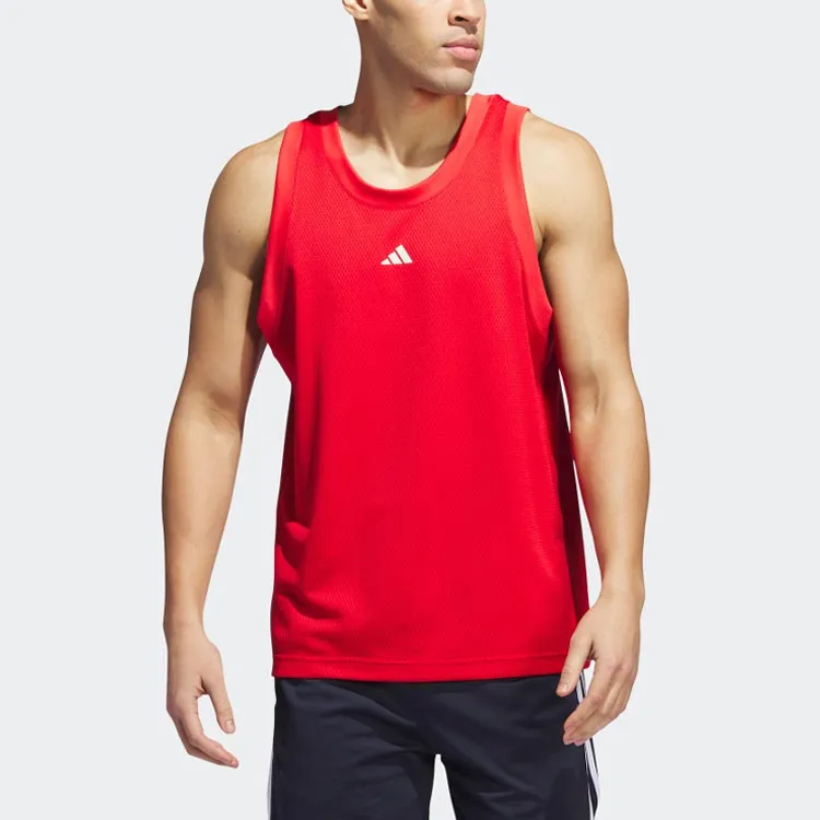 Adidas Tank Tops Men Red-1