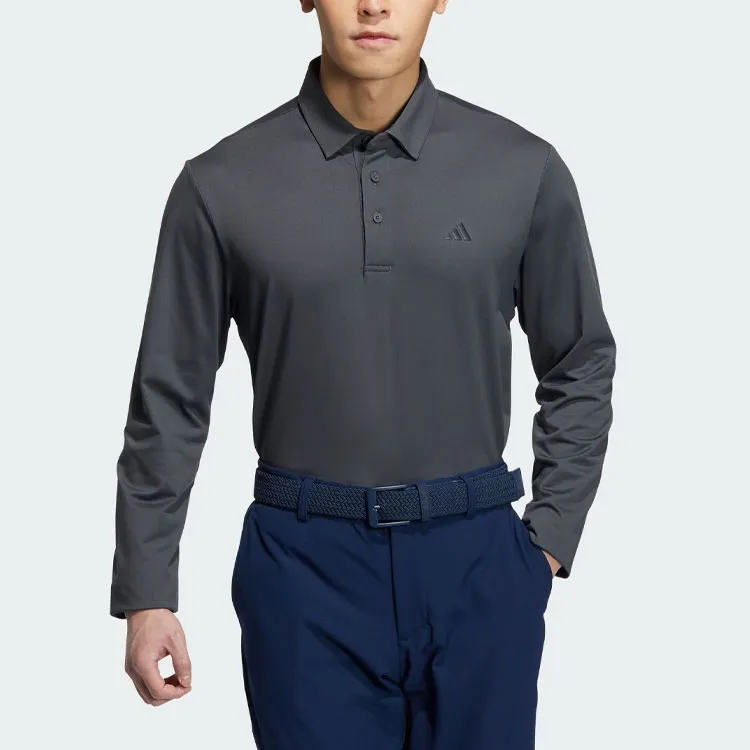 Adidas AEROREADY Polo Shirts Men Dark Gray-1