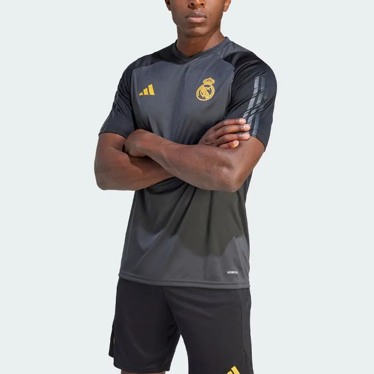Adidas Soccer Jersey Men's Carbon Black-2