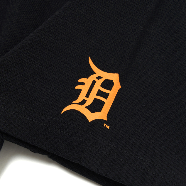MLB Detroit Tigers T-Shirts Unisex Black - POIZON