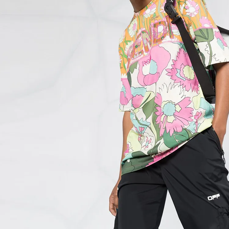 FENDI T-Shirts Women's Multicolor-4