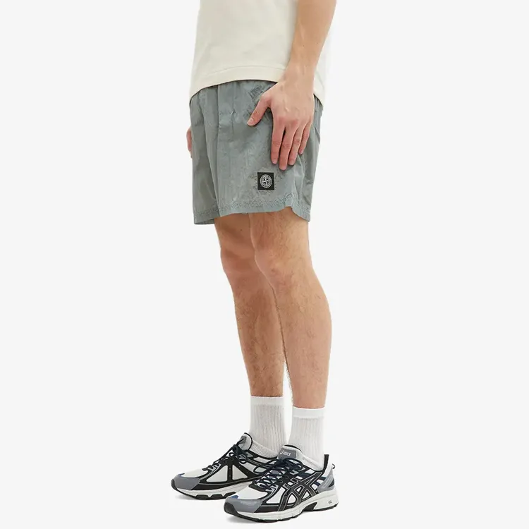STONE ISLAND Shorts Men's Gray Blue-3