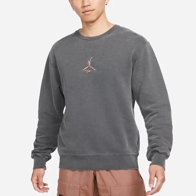 Jordan Sweatshirt Fall Men's Dark Gray-4