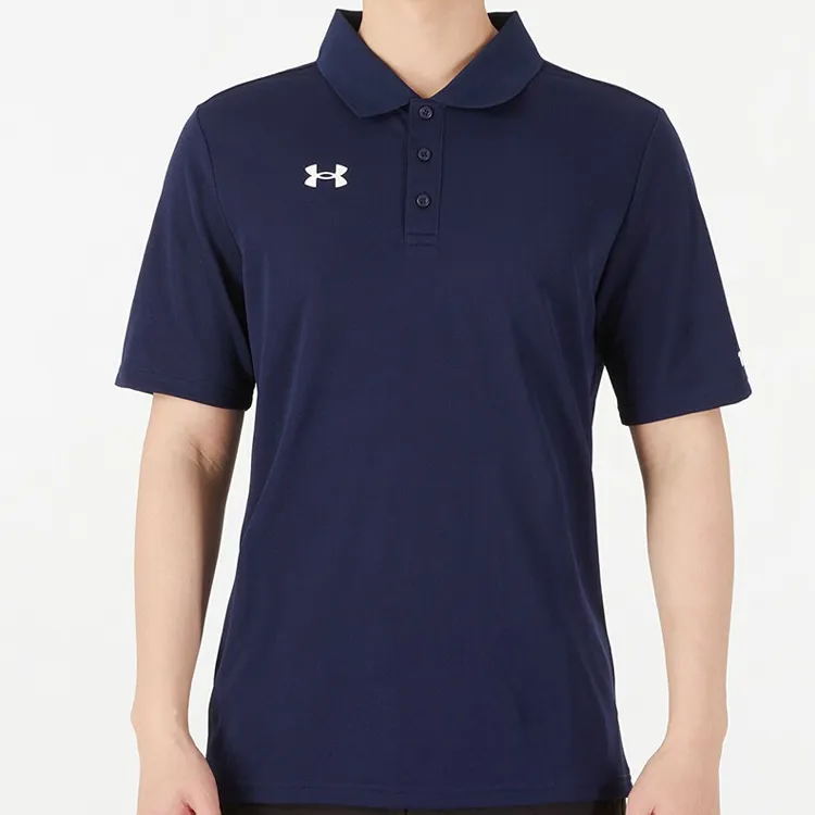 Under Armour Polo Shirts Men Collegiate Blue-2