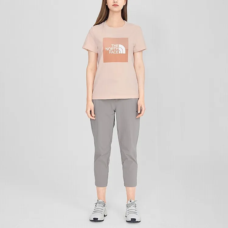 THE NORTH FACE Set in Sleeve T Shirt Women's Pink-2