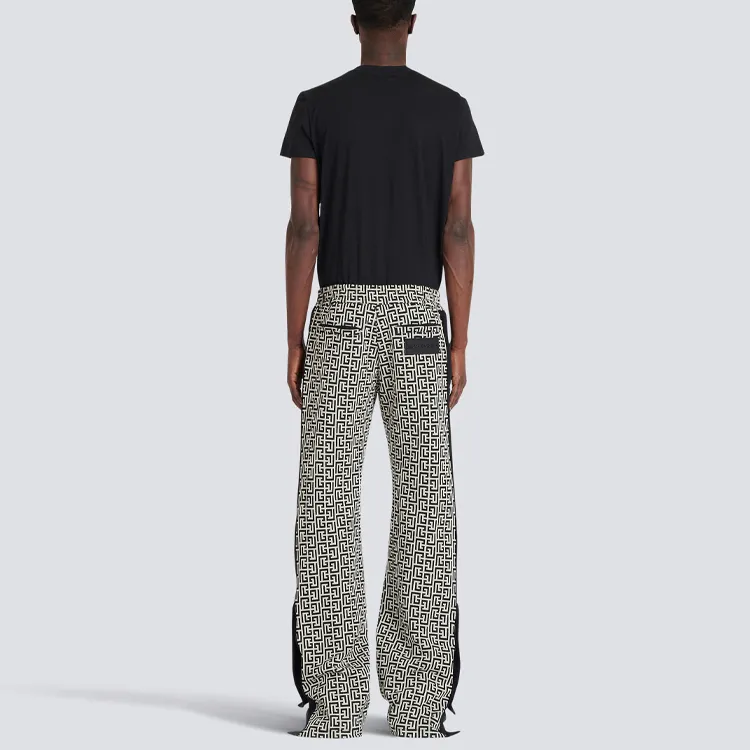BALMAIN FW22 Casual Pants Men's Black-1