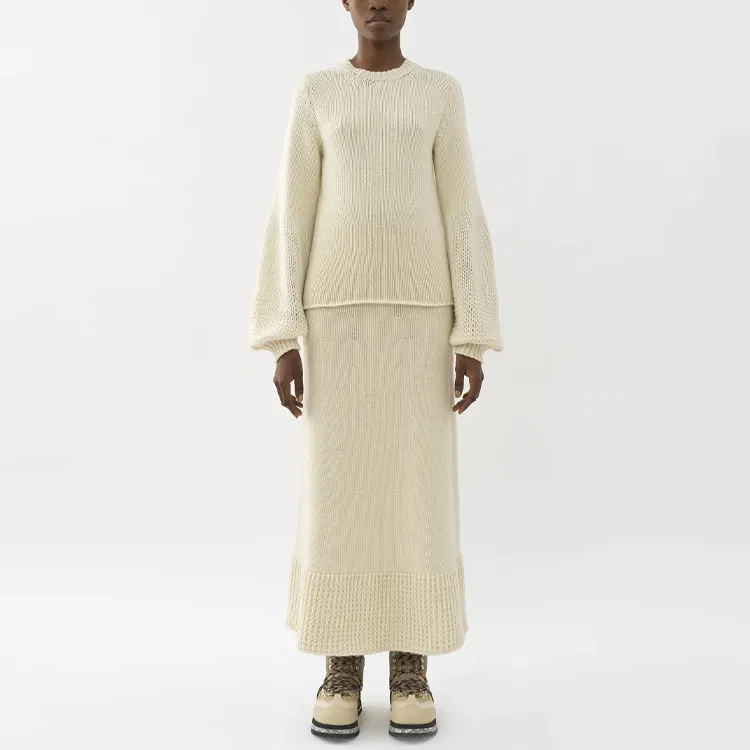 Chloe FW22 Sweater Women's White-2