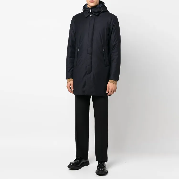 WOOLRICH Quilted Hooded Straight Hem Parka-1