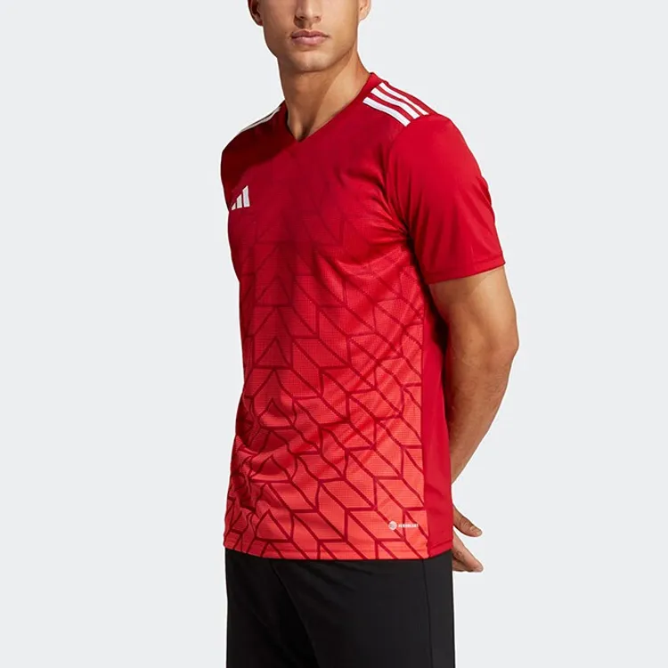 Adidas Soccer Jerseys Men Deep Red-2