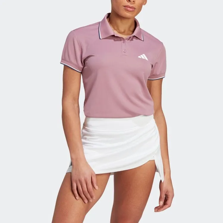 Adidas Polo Shirts Women's Pink-1