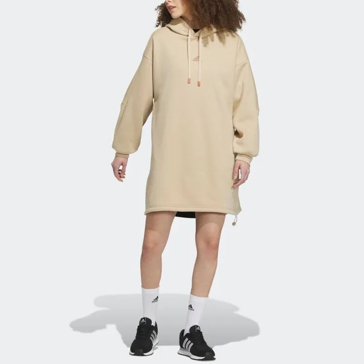 Adidas Long-Sleeved Dresses Women's Magic Beige-1