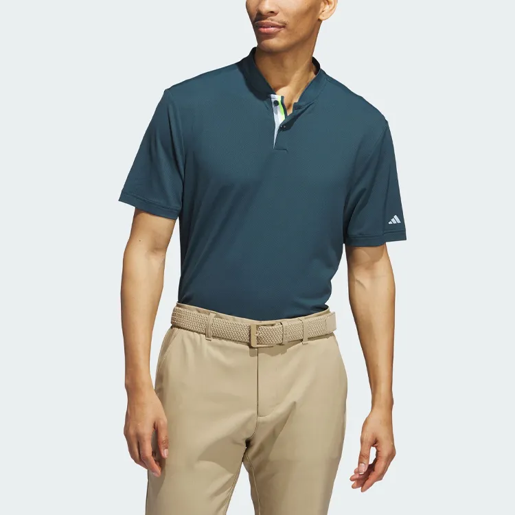 Adidas Ultimate365 Polo Shirts Men Arctic Ocean Blue-1
