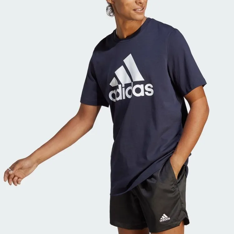 Adidas Essentials Single Jersey Big Logo Tee-2
