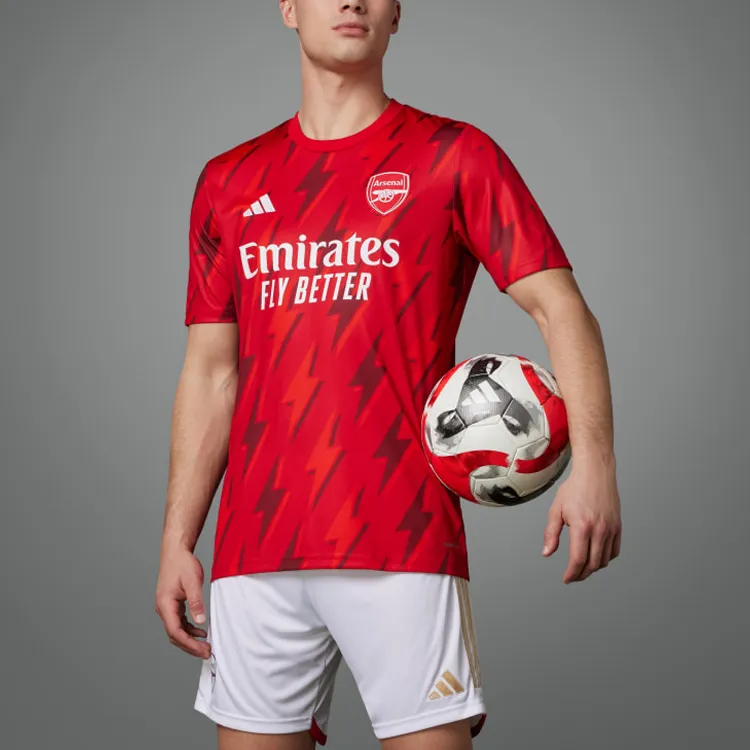 Adidas Arsenal Soccer Jerseys Men Red-5