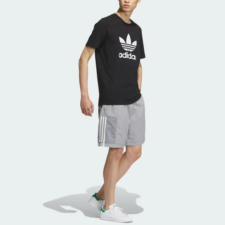 Adidas Originals Casual Shorts Men Aluminum Gray-3