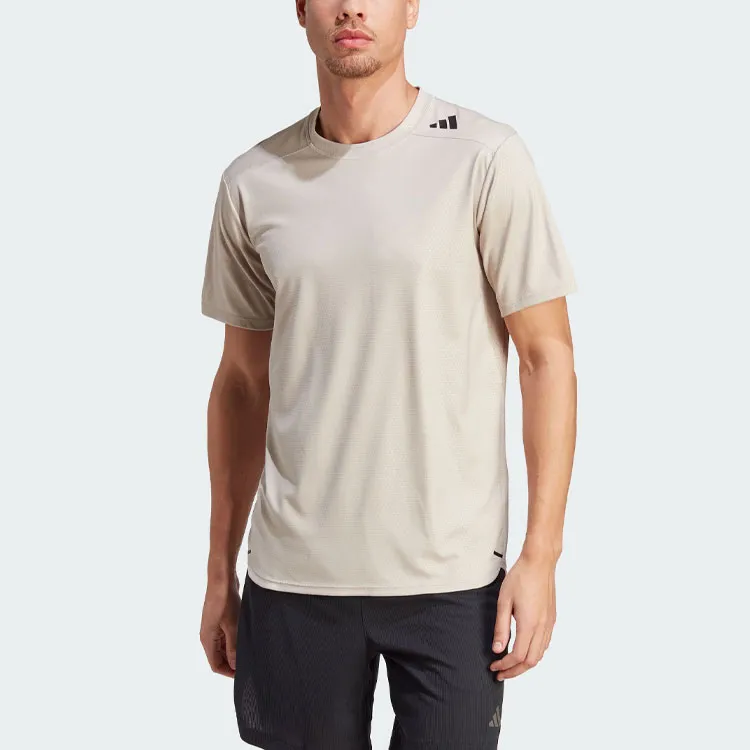 Adidas D4T T Shirts Men Beige-1