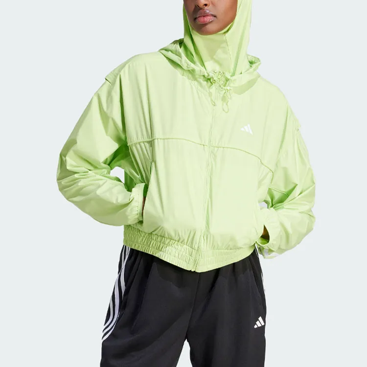 Adidas Jackets Women's Pulse Acid Orange Green-1