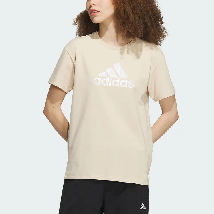 Adidas T Shirts Women's Sand Strata-1