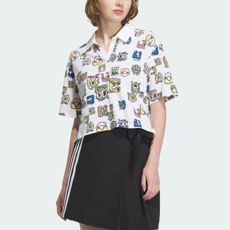 Adidas Neo Polo Shirts Women's White-1