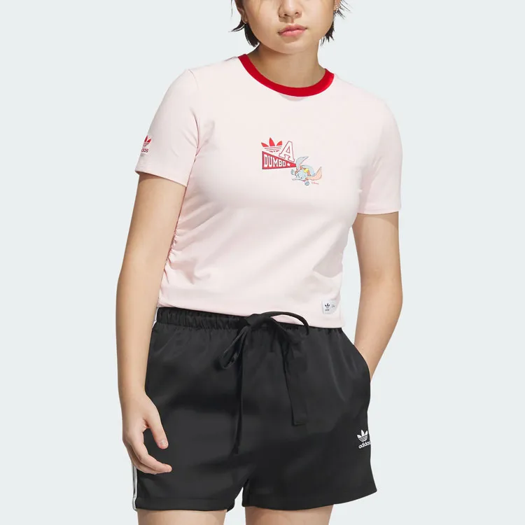 Disney X Adidas Originals Adidas Originals X Disney Crop Tops Women's Pink-1