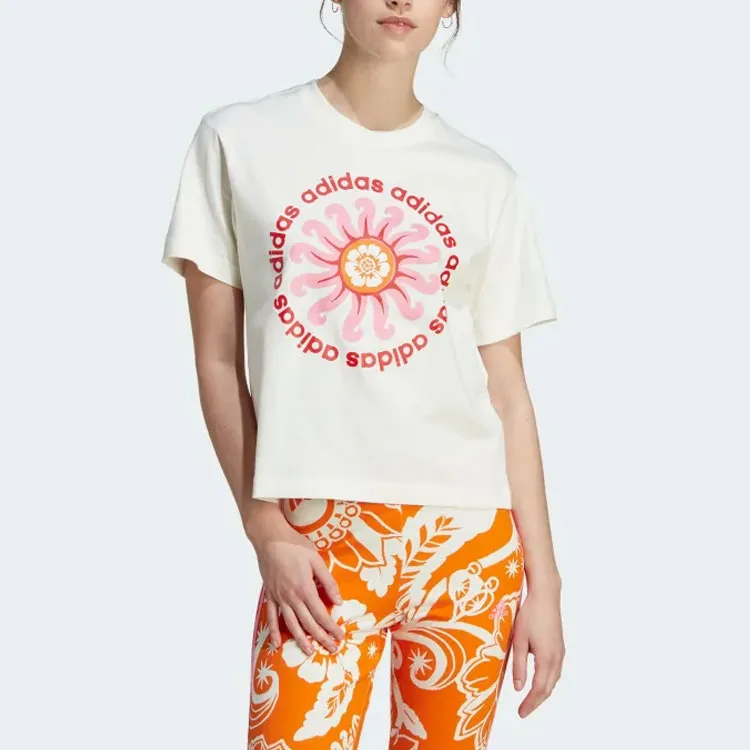 Adidas FARM Rio T-Shirts Women's White-2