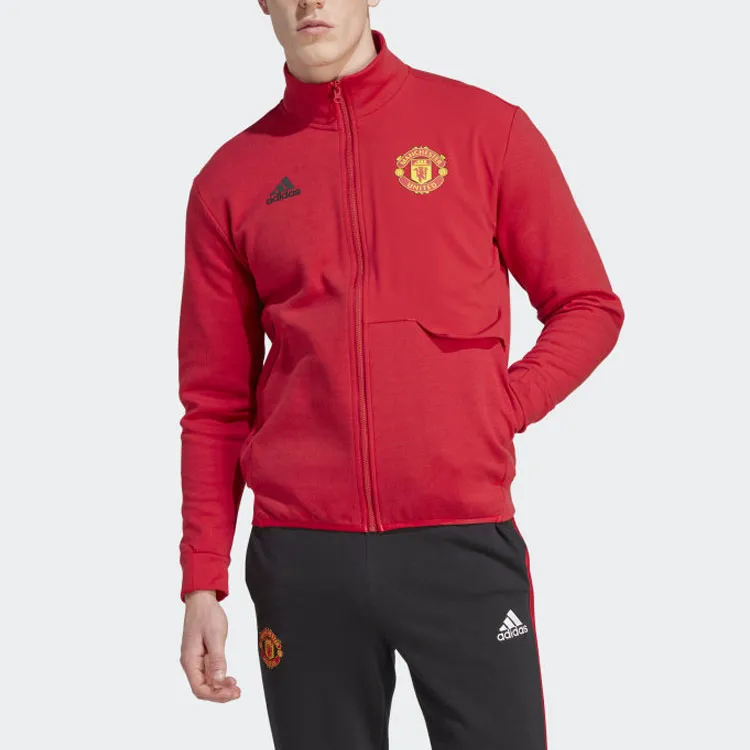 Adidas Manchester United Jackets Men Red-1