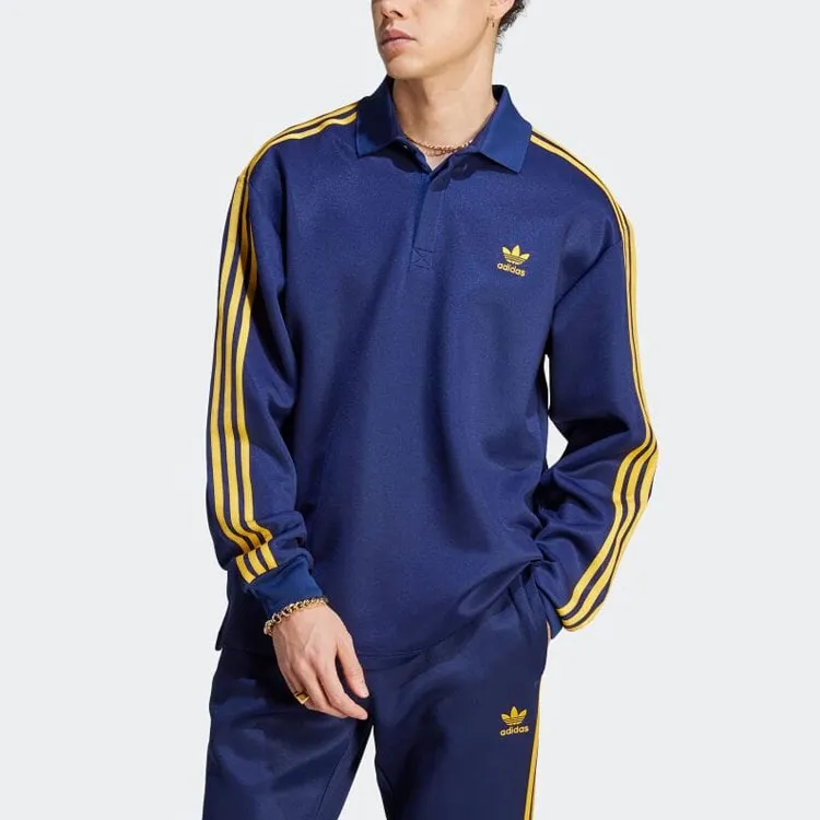 Adidas Originals ADICOLOR Polo Shirt Men's Dark Blue-1