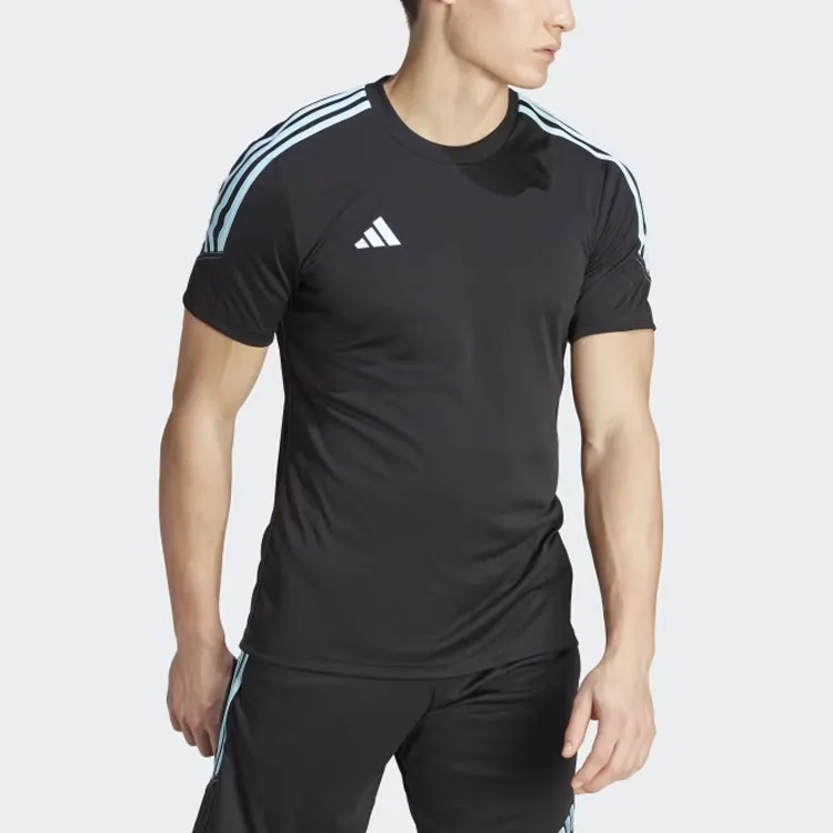 Adidas Soccer Jerseys Men Blue Black-2
