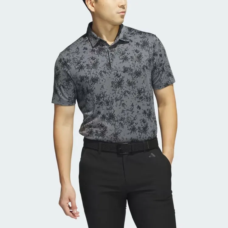 Adidas Polo Shirts Men Black-2