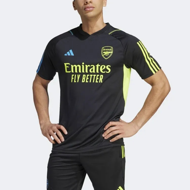 adidas Arsenal Tiro 23 Training Soccer Jersey Black-2