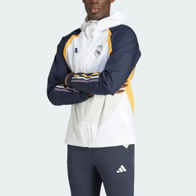 Adidas Real Madrid Jackets Men White-1