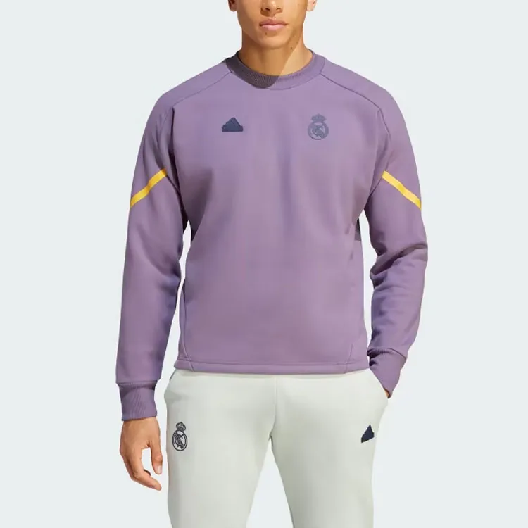 Adidas Real Madrid Sweatshirts Men Purple-1