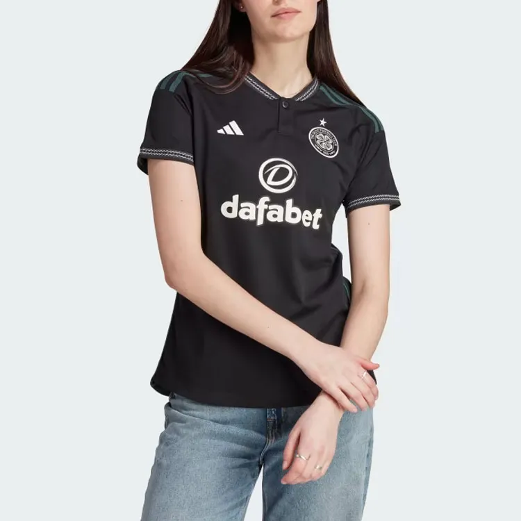 Adidas Celtic FC Soccer Jerseys Women's Black-3