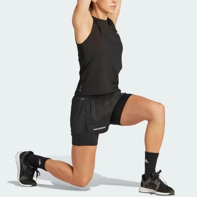 Adidas Free Shipping With AdiClub Ultimate Two in One Shorts-3