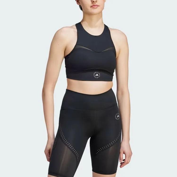 Adidas By Stella McCartney Training Logo print Cropped Top-1