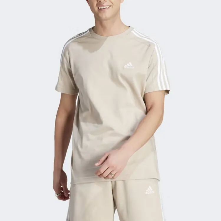 Adidas Essential T Shirts Men Beige-1