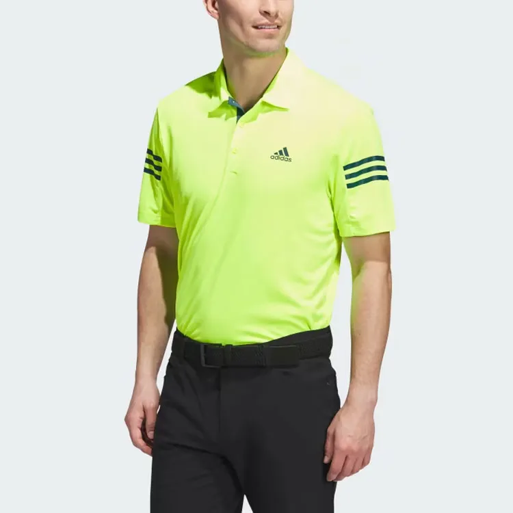 Adidas Polo Shirts Men Lime Green-1