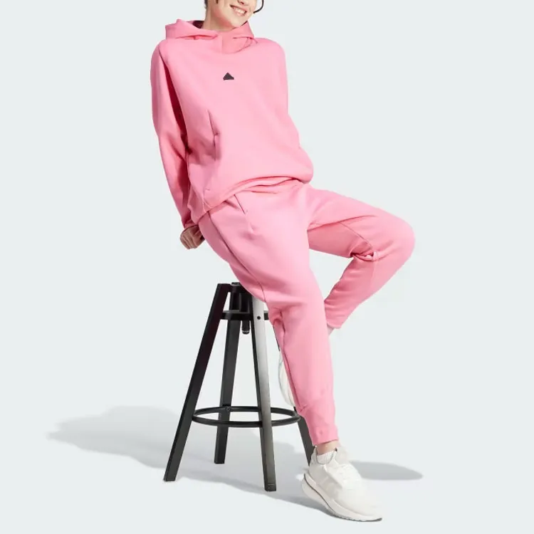 Adidas Z.N.E. Collection Windbreaker Pants Women's Pink-3