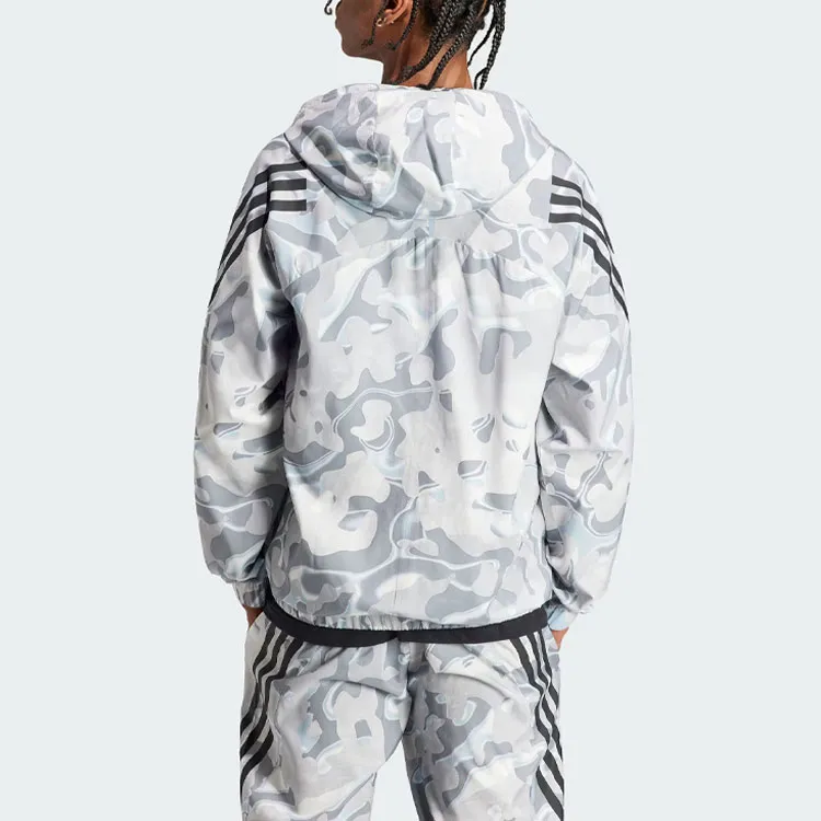 Adidas ALLOVER PRINT Jackets Men Jade White-1