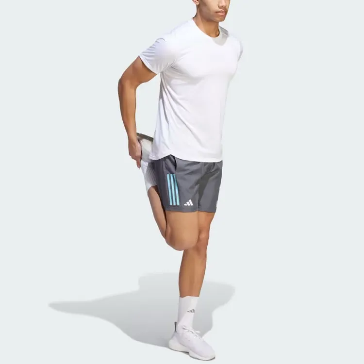 Adidas Marathon 20 Sports Shorts Men Gray-3