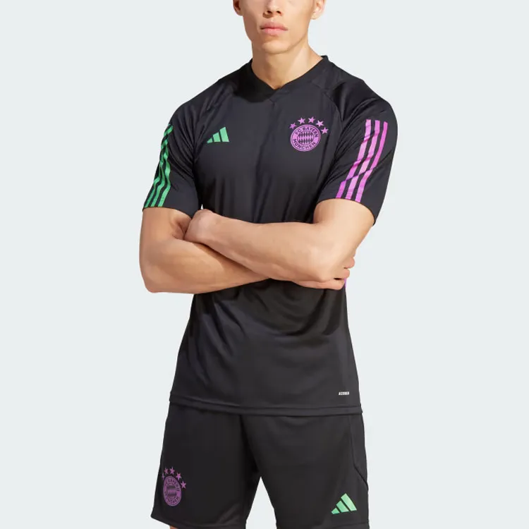 Adidas FC Bayern Soccer Jerseys Men Black-2