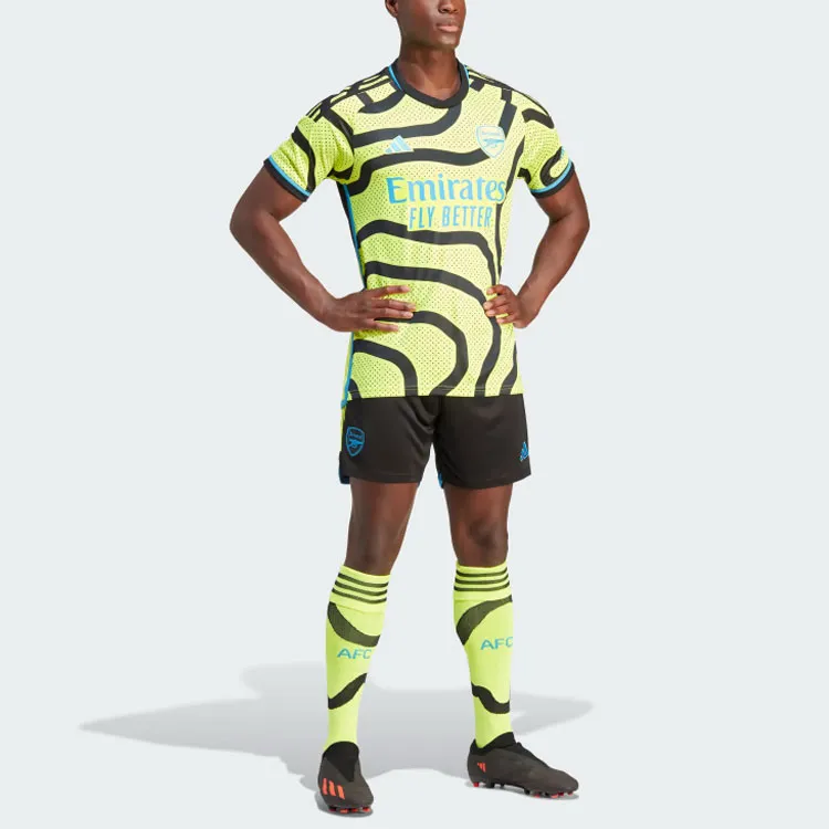 Adidas Arsenal Soccer Bottoms Men Black-4