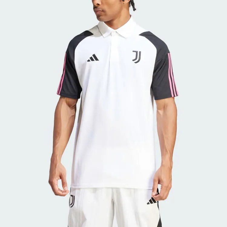 Adidas Juventus Polo Shirts Men White-3