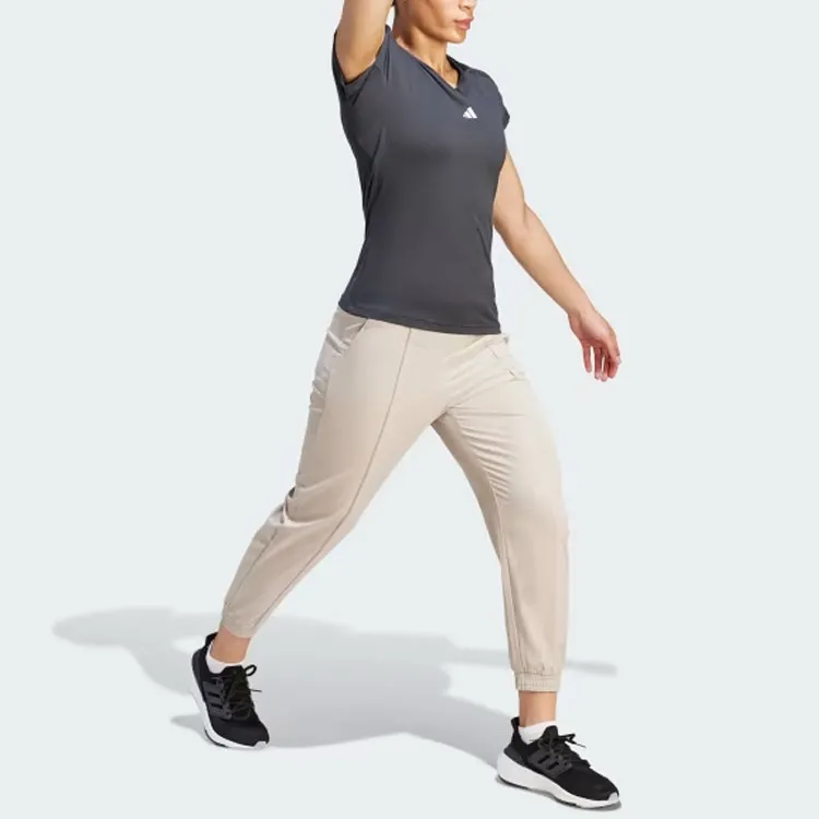 Adidas Essential Sports Pants Women's Beige-3