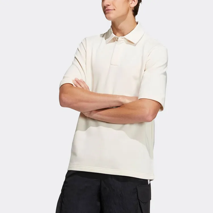 Adidas Neo Polo Shirt Unisex Beige-1