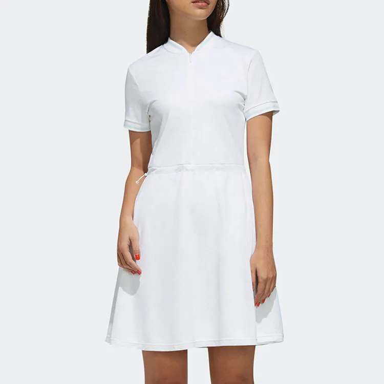 Adidas Neo Short Sleeved Dresses Women's White-2