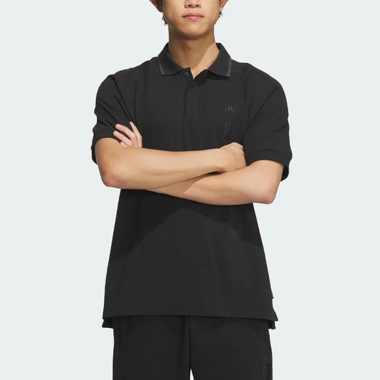 Adidas Wuji Series Polo Shirts Men Black-1